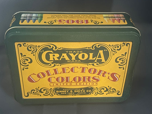 Vintage Crayola Collector's Colors Limited Edition 1990