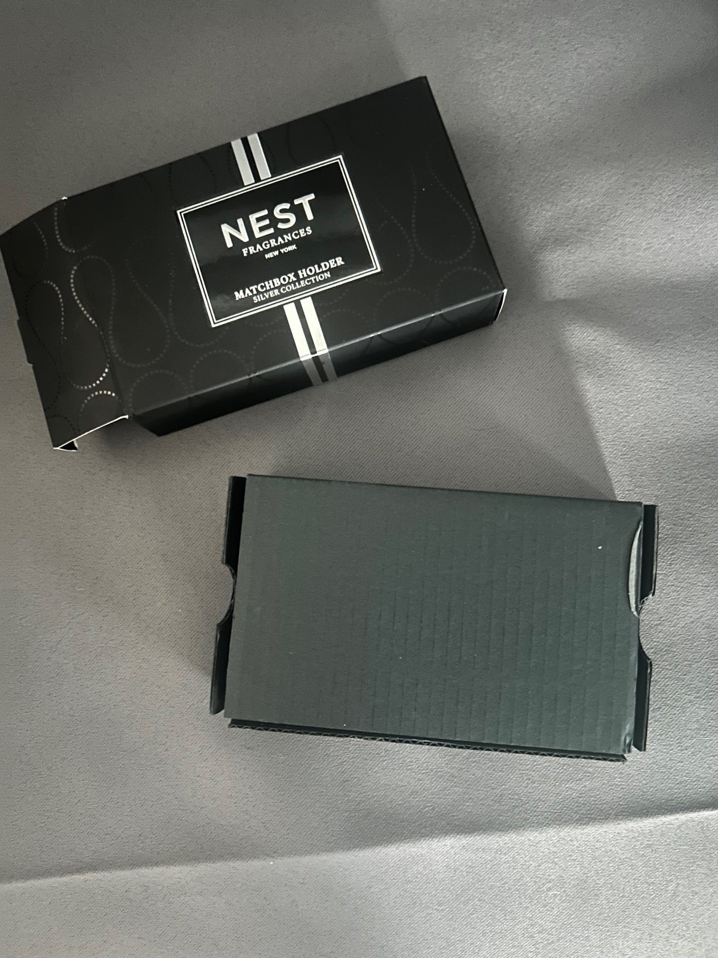 NEST FRAGRANCES Silverplated Matchbox Holder